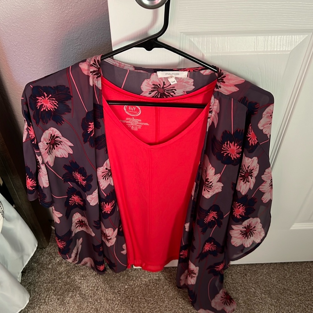 Tank top and kimono